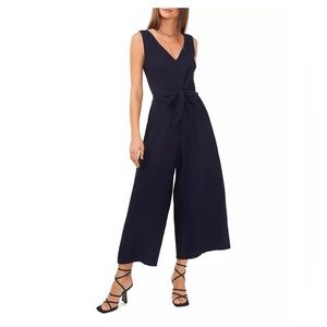 Vince Camuto Signature
Women's Blue V Neck Tie Front Jumpsuit NWT